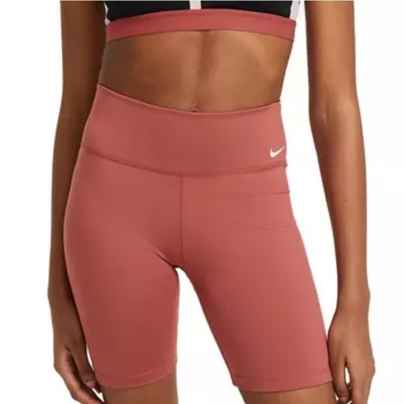 Nike Women's One Mid Rise 7" Bike Shorts Size XS - Picture 1 of 7